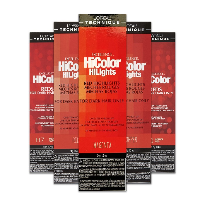 L'Oreal HiColor Permanent Hair Colour - Sangria, Dev (Vol. 30) 8oz