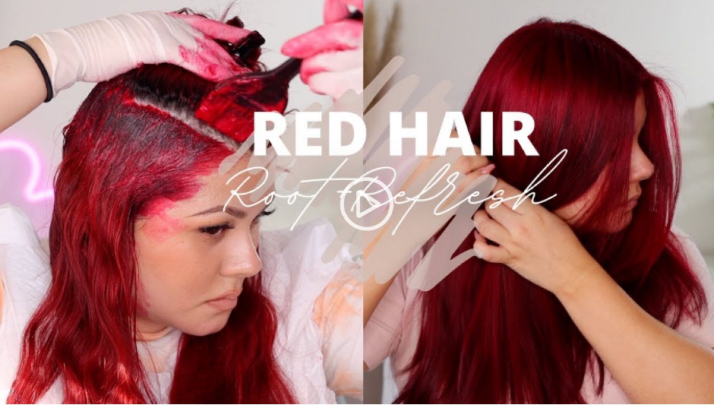 Red Hair Root Touch Up + Refresh Routine Free Delivery