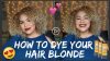 How I dyed my hair blonde using L'oreal vanilla champagne