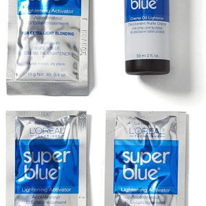 L'Oreal Super Blue Creme Oil Lightener back