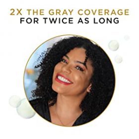 2x the gray coverage for 2x as long