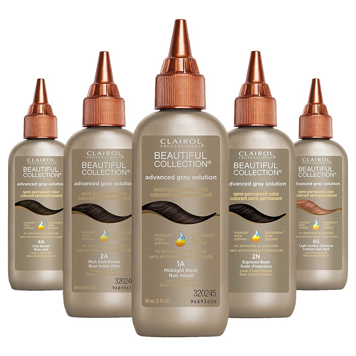 Clairol Professional Beautiful Advanced Gray Solutions, Semi-Permanent Hair Color for Gray Coverage