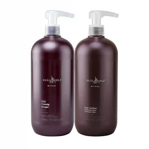 Neal & Wolf BLONDE CLEAN & CARE RITUAL SHAMPOO & CONDITIONER 950ML DUO