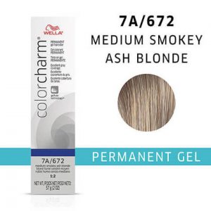 Wella Color Charm Permanent Gel 7A Medium Smokey Ash Blonde hair colour