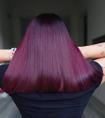 Wella black cherry