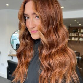 beautiful copper hair