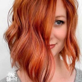 copper stunning hair