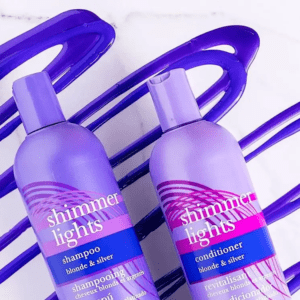 Clairol Shimmer Lights Potent Purple Shampoo Conditioner for Blondes