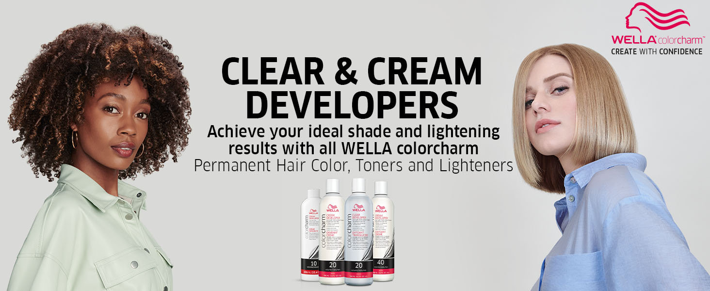 Wella Color Charm clear or cream developer