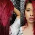 How I Beautifully Dye My Hair Magenta Burgundy Red