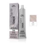WELLA colorcharm T69 Pearl Gray Brass Neutralizing Permanent Crème Toner