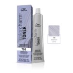 WELLA colorcharm Brass Neutralizing Permanent Crème Toner T86 Radiant Lilac
