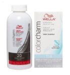 Wella Color Charm T18 Lightest Ash Blonde Hair Dye With Developer